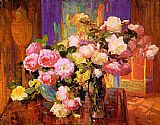 Unknown Artist Bischoff roses
